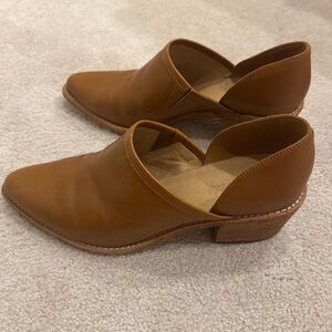 Madewell Tan Ankle Booties